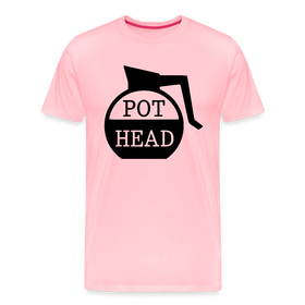 Pot Head Funny Coffee Men's Premium T-Shirt
