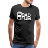 Dad Fuel Funny Coffee Men's Premium T-Shirt