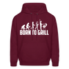 Born To Grill Evolution BBQ Heavy Blend Adult Hoodie