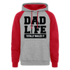 Dad Life Totally Nailed It Colorblock Hoodie