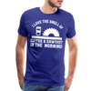 I Love the Smell of Coffee & Sawdust in the Morning Men's Premium T-Shirt