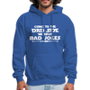 Come to the Dad Side, We Have Bad Jokes Heavy Blend Adult Hoodie - royal blue