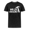 Dad Life Nailed It Men's Premium T-Shirt - charcoal grey