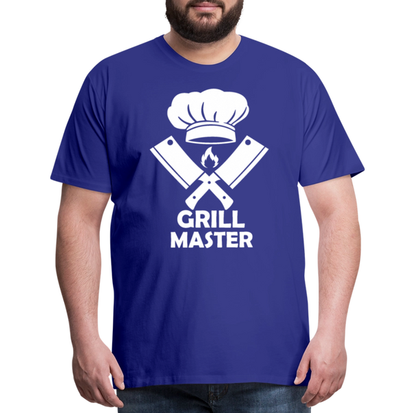 Grill Master BBQ Men's Premium T-Shirt - royal blue