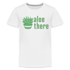 Aloe There Kids' Premium T-Shirt - white