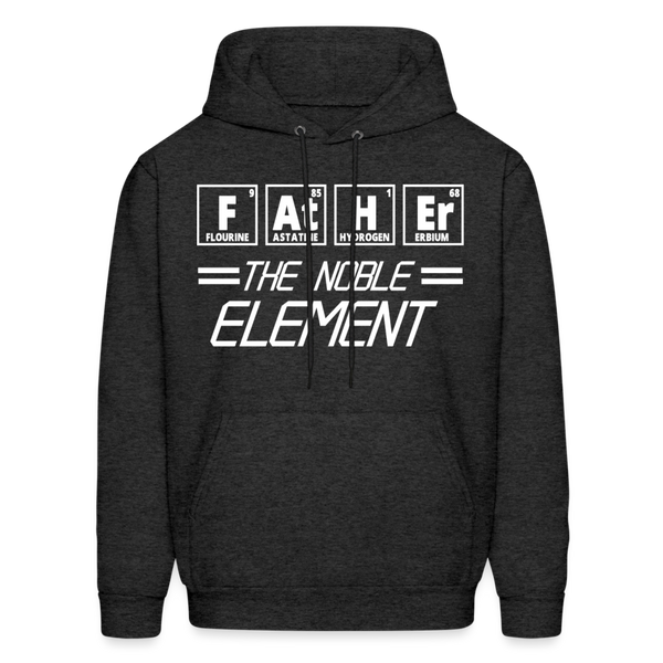 FATHER The Noble Element Periodic Elements Heavy Blend Adult Hoodie - charcoal grey