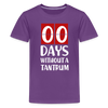 Zero Days Without a Tantrum Kids' Premium T-Shirt