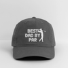 Best Dad by Par Golfer Organic Baseball Cap