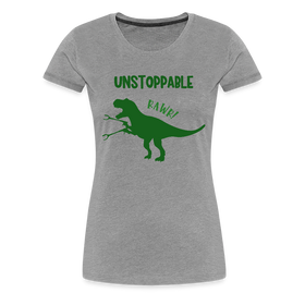 Unstoppable T-Rex Dinosaur Women’s Premium T-Shirt