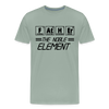 FATHER The Noble Element Periodic Elements Men's Premium T-Shirt