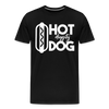 Hot Diggity Dog Funny Grilling Men's Premium T-Shirt - black