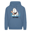 I'm Fine Shark Men's Hoodie