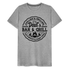 Dad's Bar & Grill Men's Premium T-Shirt - heather gray