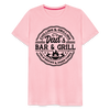 Dad's Bar & Grill Men's Premium T-Shirt - pink