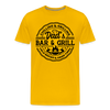 Dad's Bar & Grill Men's Premium T-Shirt - sun yellow