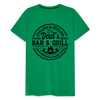 Dad's Bar & Grill Men's Premium T-Shirt - kelly green