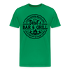 Dad's Bar & Grill Men's Premium T-Shirt - kelly green