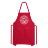 Dad's Bar & Grill Adjustable Apron - red