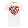 Don't Go Bacon My Heart Men's Premium T-Shirt - white