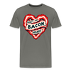 Don't Go Bacon My Heart Men's Premium T-Shirt - asphalt gray