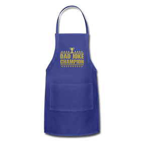 Dad Joke Champion Adjustable Apron