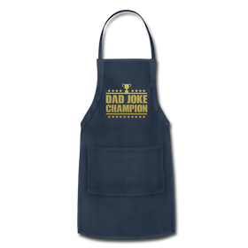 Dad Joke Champion Adjustable Apron