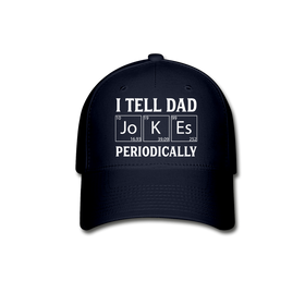 I Tell Dad Jokes Periodically Baseball Cap