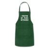 I Prefer My Puns Intended Adjustable Apron