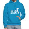 Dad Life Nailed It Gildan Heavy Blend Adult Hoodie - turquoise