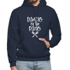 Daddio of the Patio BBQ Dad Heavy Blend Adult Hoodie - navy