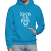 Daddio of the Patio BBQ Dad Heavy Blend Adult Hoodie - turquoise