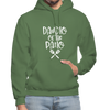 Daddio of the Patio BBQ Dad Heavy Blend Adult Hoodie - military green