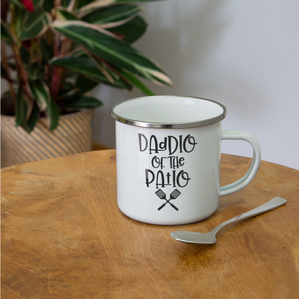 Daddio of the Patio Camper Mug - white