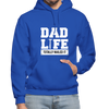 Dad Life Totally Nailed It Gildan Heavy Blend Adult Hoodie - royal blue