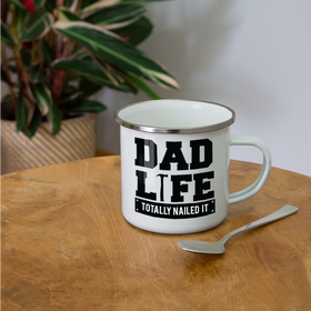 Dad Life Totally Nailed It Camper Mug