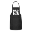 Dad Life Totally Nailed It Adjustable Apron - black