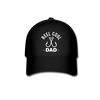 Reel Cool Dad Fishing Baseball Cap - black