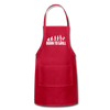 Born To Grill Evolution BBQ Adjustable Apron - red