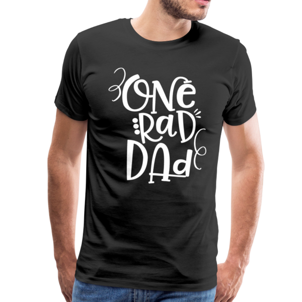 One Rad Dad Men's Premium T-Shirt - black