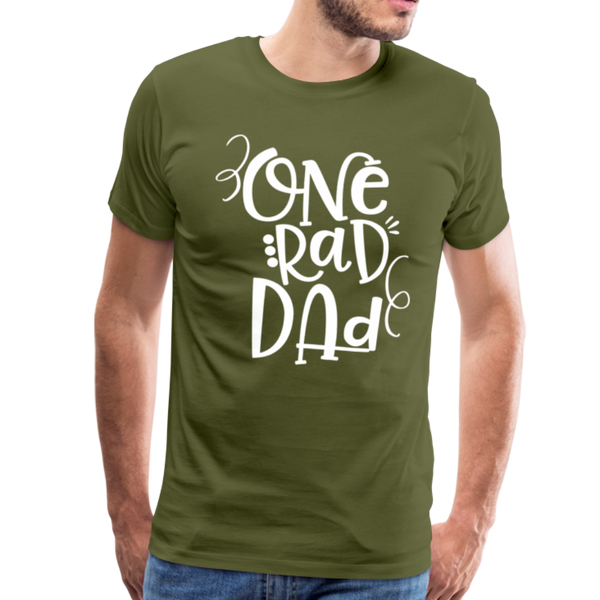 One Rad Dad Men's Premium T-Shirt - olive green
