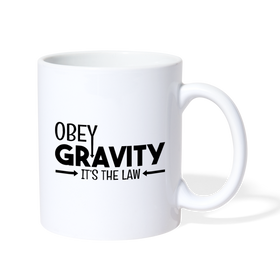 Obey Gravity It's the Law Coffee/Tea Mug