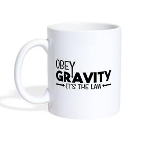 Obey Gravity It's the Law Coffee/Tea Mug