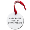 Parenting Style: Survivalist Holiday Ornament