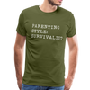 Parenting Style: Survivalist Men's Premium T-Shirt - olive green