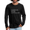 Parenting Style: Survivalist Men's Premium Long Sleeve T-Shirt - charcoal gray