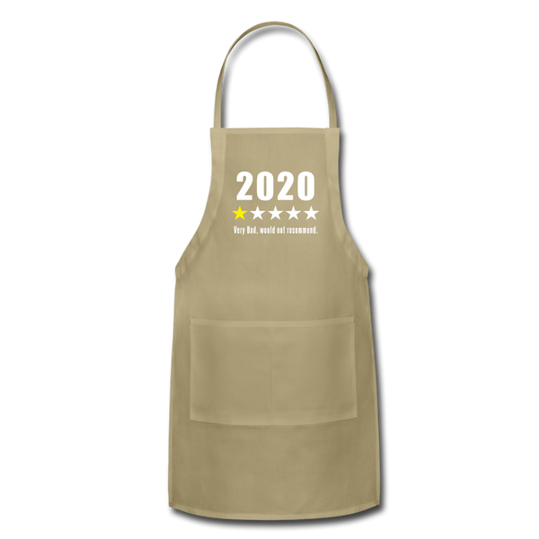 2020 1-Star Very Bad, Would Not Recommend Adjustable Apron - khaki