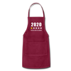 2020 1-Star Very Bad, Would Not Recommend Adjustable Apron - burgundy