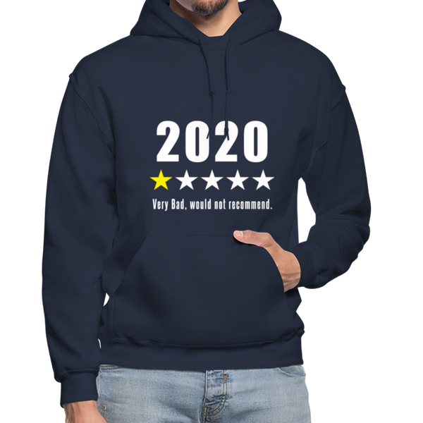 2020 1-Star Very Bad, Would Not Recommend Gildan Heavy Blend Adult Hoodie - navy
