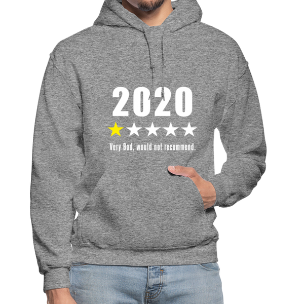 2020 1-Star Very Bad, Would Not Recommend Gildan Heavy Blend Adult Hoodie - graphite heather
