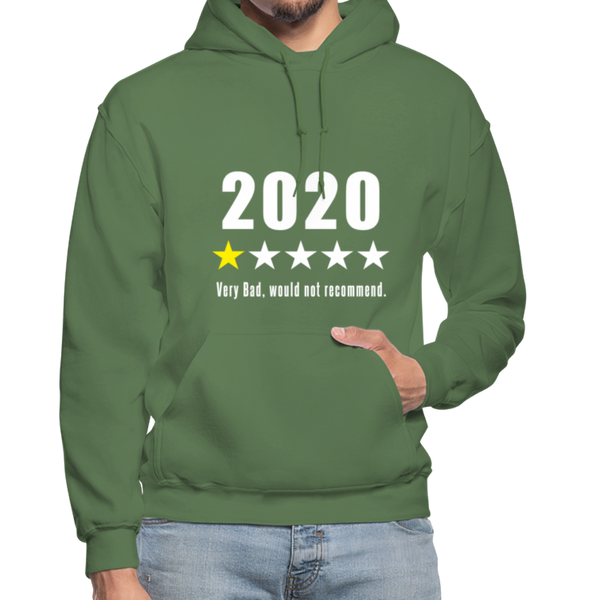 2020 1-Star Very Bad, Would Not Recommend Gildan Heavy Blend Adult Hoodie - military green